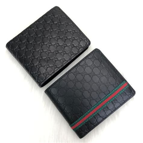 mens gucci billfold wallet|gucci slim wallet for men.